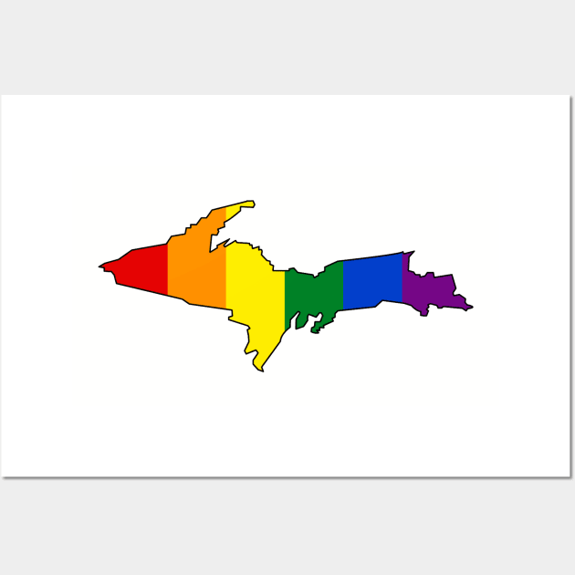 UP Michigan Pride Wall Art by somekindofguru